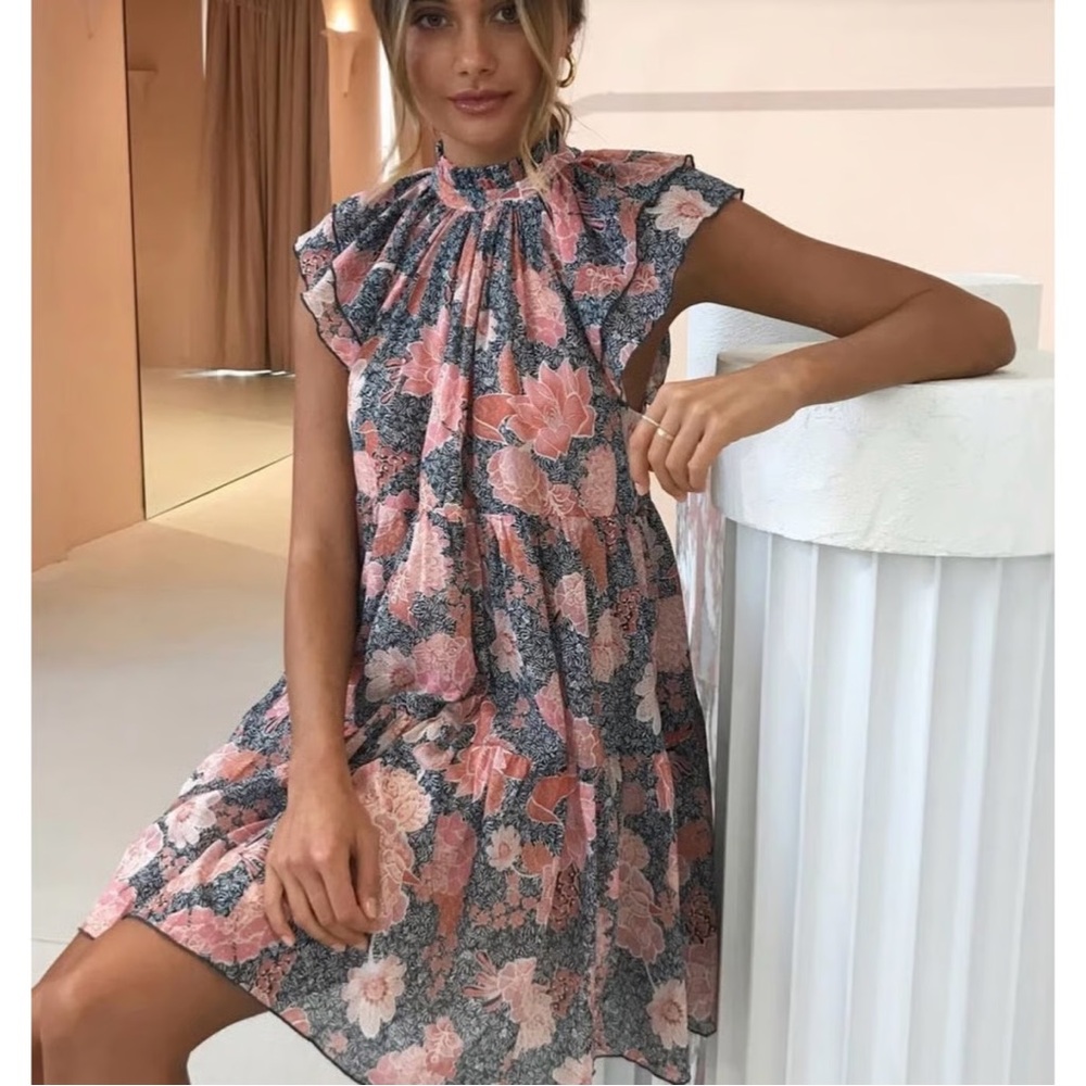 Steele Lori Dress Fleetwood for Anthropologie size Small